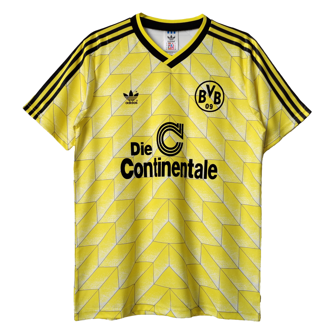 Retro 1988 Borussia Dortmund Home Jersey
